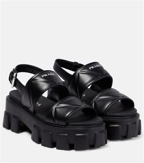 prada baby sandals|Prada platform sandals outlet.